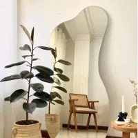 اینه وقاب دفرمه فلزی و چوبی