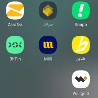 طلاین میلی صراف اسنپ زرافزا بیت پین وال گلد