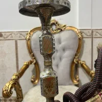 قلیان برنجی|کلکسیون اشیاء عتیقه|تهران, اتحاد|دیوار