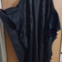 مانتو مشکی عبایی مزونی و مجلسی شیک و نو