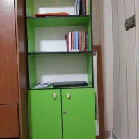 سه عدد کتابخانه نو|کتابخانه، شلف، قفسههای دیواری|قرچک, میرزائی شمالی|دیوار