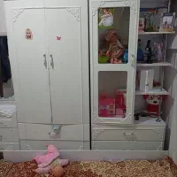 تخت کمد بچه پاتختی فروشی ۴ عدد قیمت یک عدد