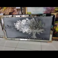 تابلو اینه ای|ساعت دیواری و تزئینی|تهران, تهران‌سر|دیوار