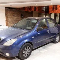 تیبا آبی متالیک مدل آخر ۹۲ با یازده ماه بیمه