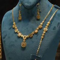 نیم ست یزدی|جواهرات|یزد, |دیوار