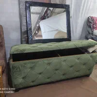 پاف صندوقی نمایشگاه با آیینه فقط8900|صندلی و نیمکت|اهواز, فاز ۱ پادادشهر|دیوار