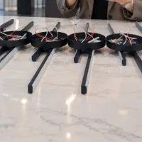 لوسترمدرن دیوارکوب، مربع، دایره، آباژور طراحی خاص