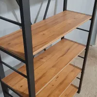 قفسه کتاب ، کتابخانه چوبی فلزی مدل 6200|کتابخانه، شلف، قفسه‌های دیواری|تبریز, |دیوار