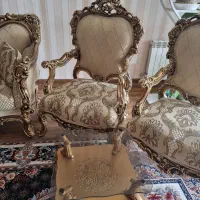 مبل سلطنتی|مبلمان خانگی و میز عسلی|خمینی‌شهر, |دیوار