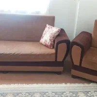 مبل دست دوم ۷نفره|مبلمان خانگی و میز عسلی|سقز, |دیوار