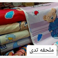 ملحفه نخ پنبه طرح تدی(پارچه عاقبتی وکیل آباد ۱۷)