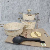 سرویس قابلمه و تابه ۵پارچه ماموت (مدل جوان)