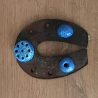 نعل اسب - دیوار کوب چینی