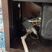 بخاری گازی شومینه ای گالان|بخاری، هیتر، شومینه|اندیمشک, |دیوار