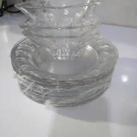 سرویس بلور به علاوه تعدادی ظروف دیگر|ظروف سرو و پذیرایی|اصفهان, آزادگان|دیوار