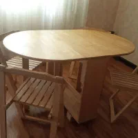 میز نهار خوری|میز و صندلی غذاخوری|هشتگرد, شهرک مهستان ۲|دیوار