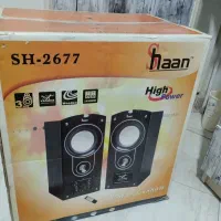اسپیکر اکتیو shan با aux و کارتن 5800وات|سیستم صوتی خانگی|تهران, خلیج فارس|دیوار