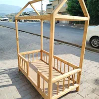 تخت خواب چوبی|تخت و سرویس خواب|گرگان, |دیوار