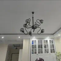 دو مدل لوستر چوبی و فلزی ،|لوستر و چراغ آویز|تهران, شهر زیبا|دیوار