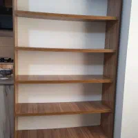 کتابخانه mdf بزرگ