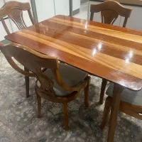 میزو صندلی ناهار خوری چهار نفره|میز و صندلی غذاخوری|آمل, |دیوار