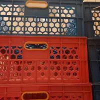 سبد پلاستیکی آشپزخانه‌ای صنعتی|ظروف نگهدارنده، پلاستیکی، یک‌بارمصرف|جم, |دیوار