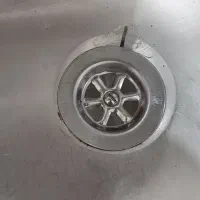 سینک دوقلوظرفشویی|آب‌چکان و نظم‌دهنده ظروف|قم, قلعه کامکار|دیوار