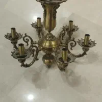 لوستر برنزی 6 شعله