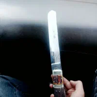 چاقو سفارشی.نیم قلاف