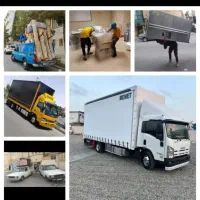 باربری و اسباب کیشی خانه همراه با کارگر و ماشین