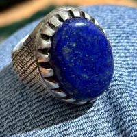 انگشتر لاجورد افغان اصل