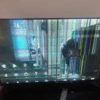 فروش تلویزیون ال ای دی شکسته|تلویزیون و پروژکتور|شاهرود, |دیوار