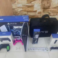 ps5 اسلیم دیجیتال همراه با لوازم جانبی