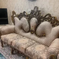 مبل سلطنتی و راحتی|مبلمان خانگی و میز عسلی|جهرم, |دیوار