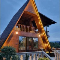 پیمانکاری ساخت ویلایی وکلبه سوئیسی از طراحی تااجرا