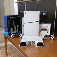 دستگاه ps5 اسلیم دیجیتال اروپا دو دسته