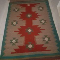 گلیم پشمی دست باف