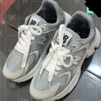 کفش کتونی نیوبالانس طوسی سفید