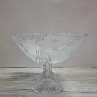 ظرف کریستال پایه دار