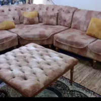 فروش فوری مبل ۸ نفره طرح ال شیک