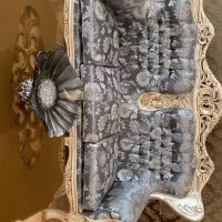 سرویس ۱۰ نفره مبل استیل و میز ناهار خوری|مبلمان خانگی و میز عسلی|تربت‌حیدریه, قائم|دیوار