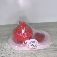 انواع شمع زینتی،یلدایی،انار، باکس گل،قلمی و روی آب