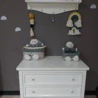 سرویس تخت شلف دروار کودک|تخت و سرویس خواب|رویان, |دیوار