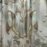 خوشخواب ۲نفره وپرده ۲بعدی|تشک تختخواب|بوشهر, |دیوار