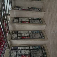 فرش گلیم راه پله|گلیم، جاجیم، گبه|ورامین, خیر آباد|دیوار