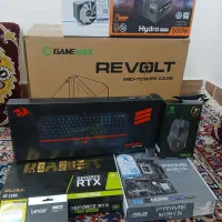 کیس گیمینگ بهمراه مانیتور|رایانه رومیزی|گنبد کاووس, |دیوار