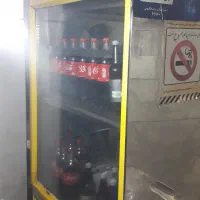 یخچال ایستاده دو درب و یک عدد فریزر صندوقی