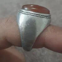 ۲عدد انگشتر نقره قدیمی.دستساز