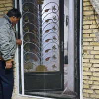 محافظ حشرات برای در و پنجره توری پلیسه توری کشویی|مصالح و تجهیزات ساختمان|اندیمشک, |دیوار