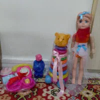 4 عدد اسباب بازی دخترانه سالم و مناسب کادو|اسباب‌بازی بچه|بروجرد, |دیوار